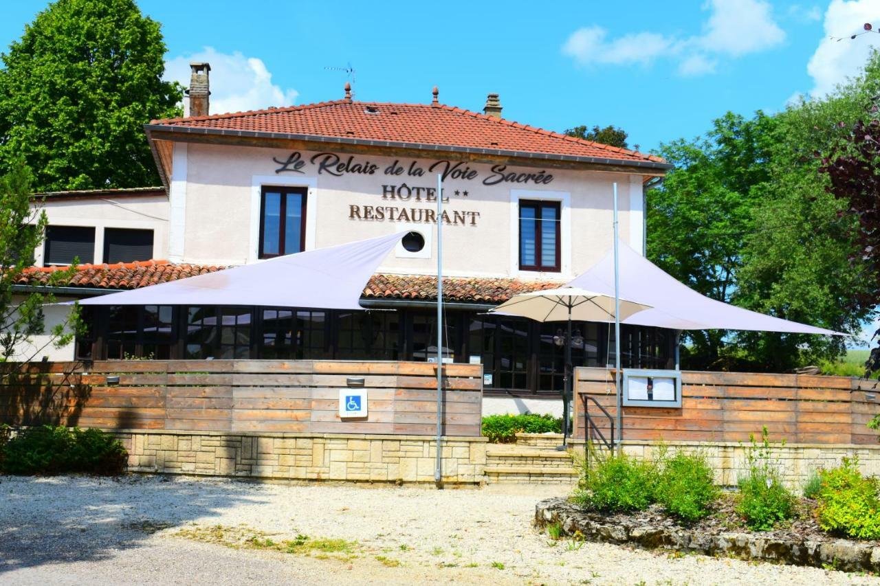 Logis Le Relais De La Voie Sacree Hotel Issoncourt Exterior foto